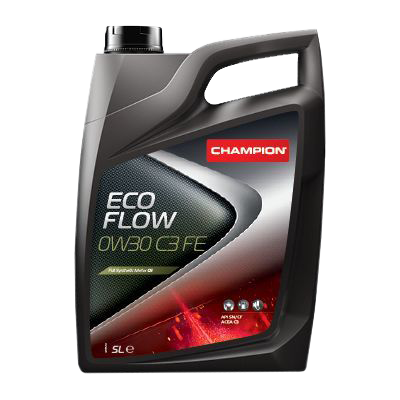 Моторное масло Champion Eco Flow 0W30 C3 FE, 5л (CHAMPION: 8221774)